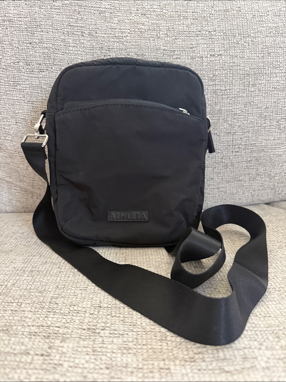 Athleta Black Compact Crossbody Sling